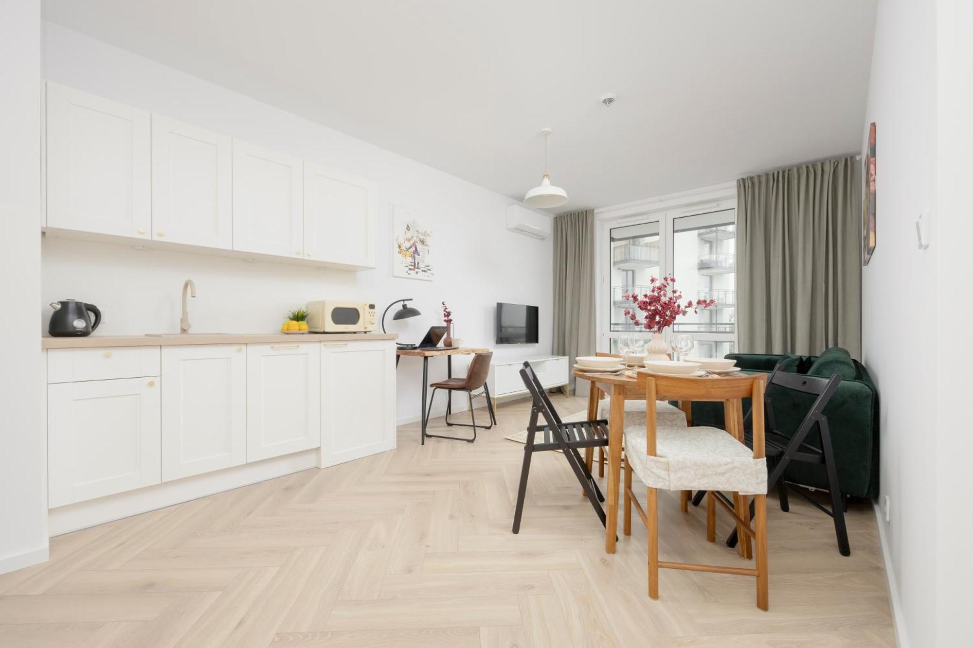 Modern Apartment With Balcony Near Aleje Jerozolimskie By Noclegi Renters วอร์ซอ ภายนอก รูปภาพ