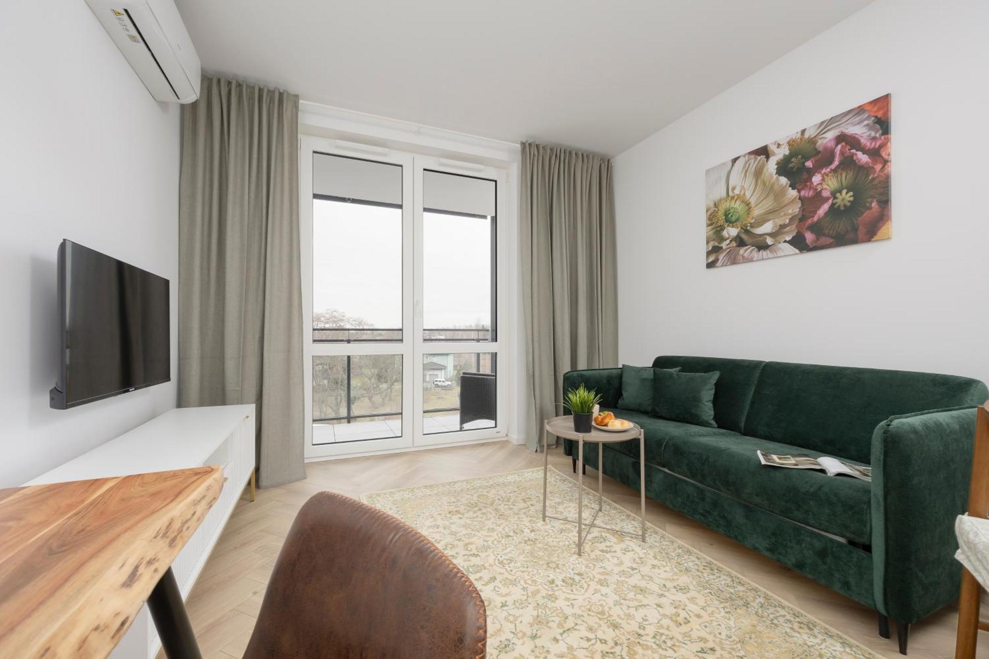 Modern Apartment With Balcony Near Aleje Jerozolimskie By Noclegi Renters วอร์ซอ ภายนอก รูปภาพ