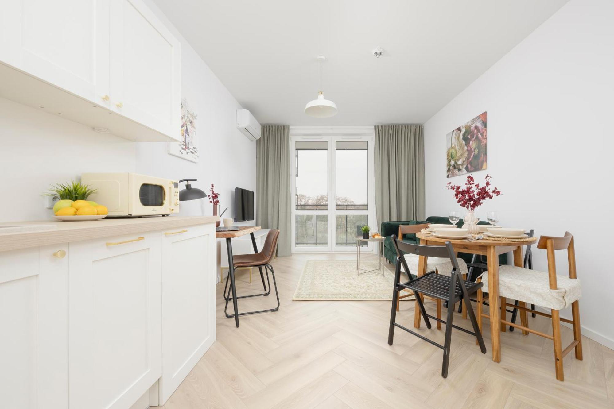 Modern Apartment With Balcony Near Aleje Jerozolimskie By Noclegi Renters วอร์ซอ ภายนอก รูปภาพ